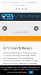 Mobile Screenshot of bps-frenchriviera.com
